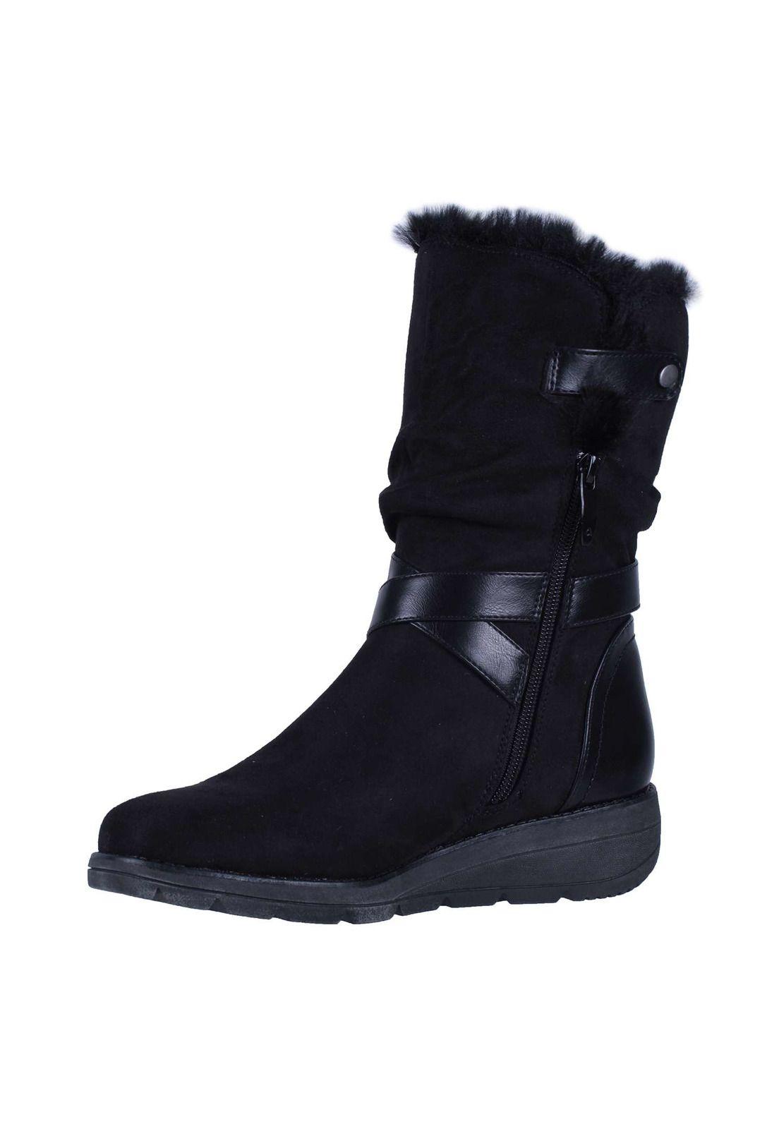 Bota Plana Microfibra 4fb13422-3