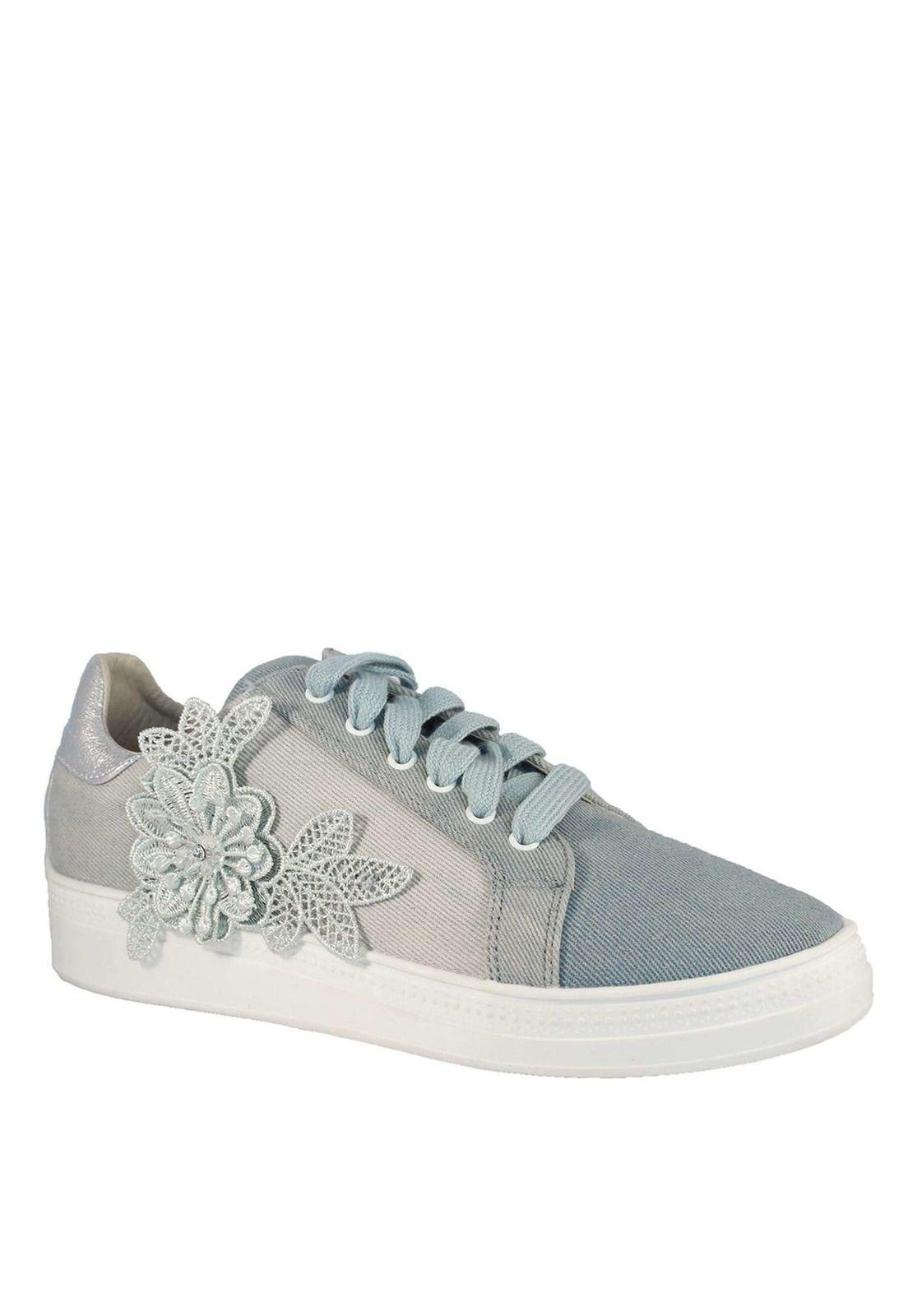 Zapatilla Urbana Mujer Denim 4Ss4419-1