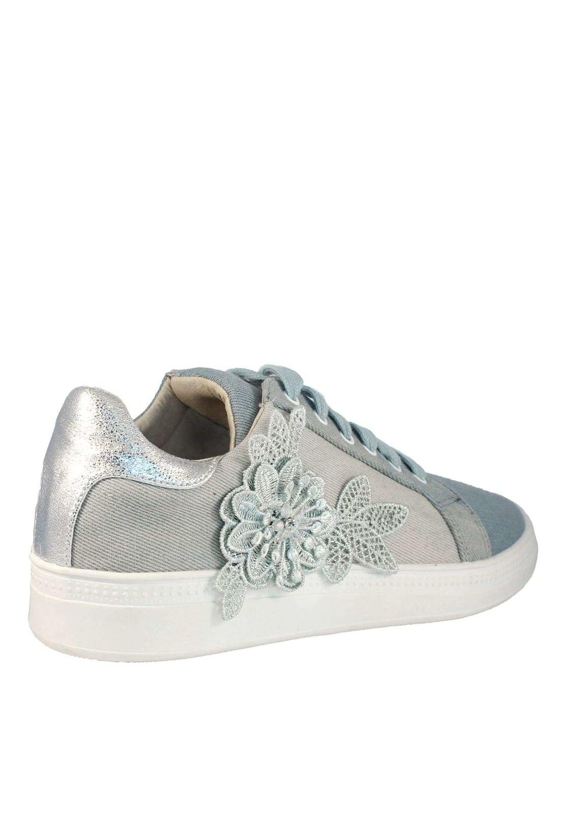 Zapatilla Urbana Mujer Denim 4Ss4419-2
