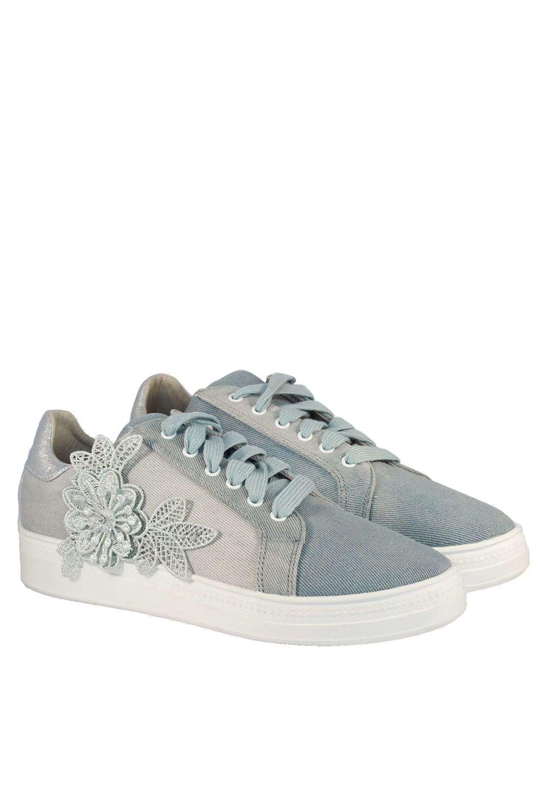 Zapatilla Urbana Mujer Denim 4Ss4419-6