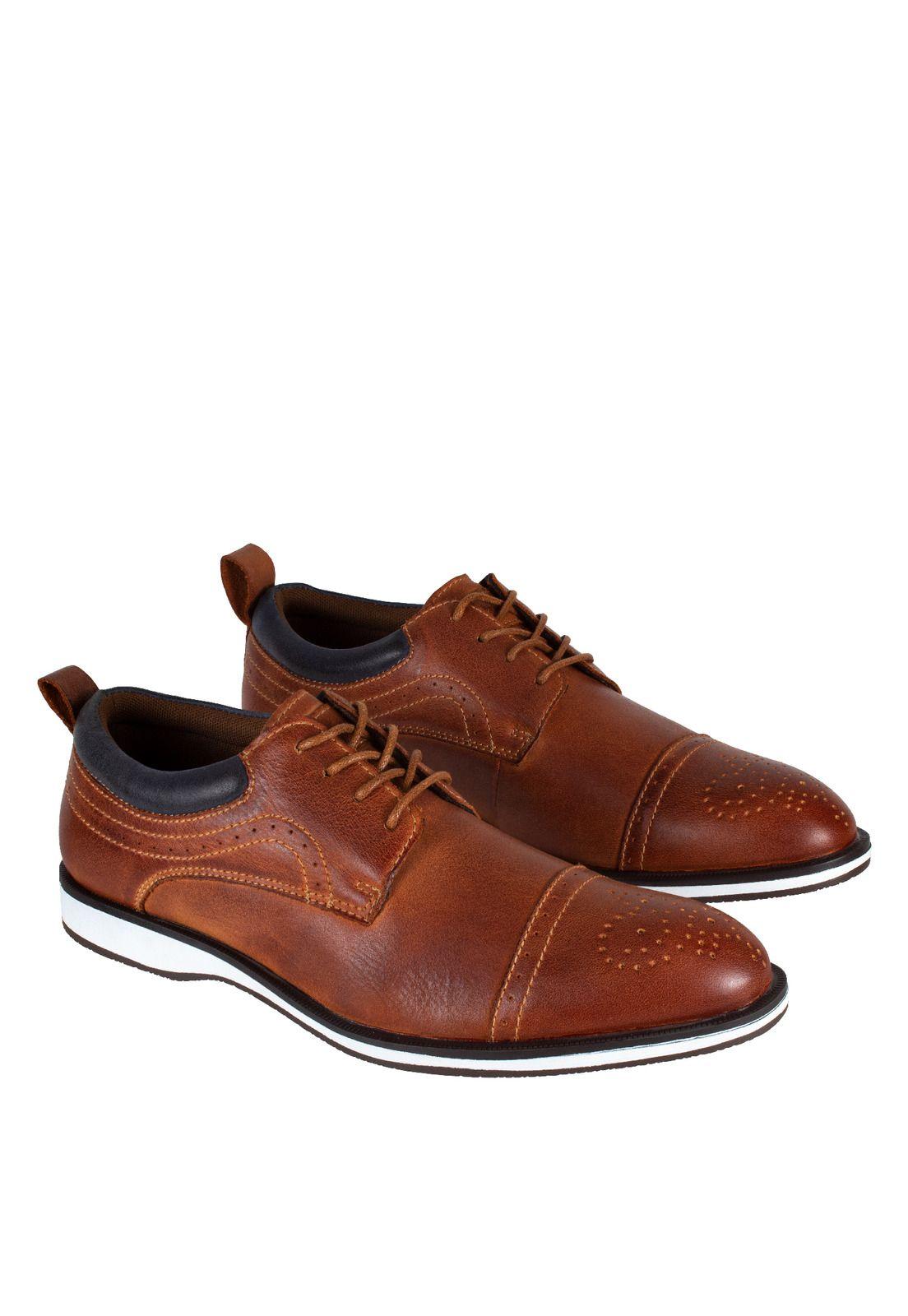 Zapato Hombre Cuero Fagus 5Sz1324-6