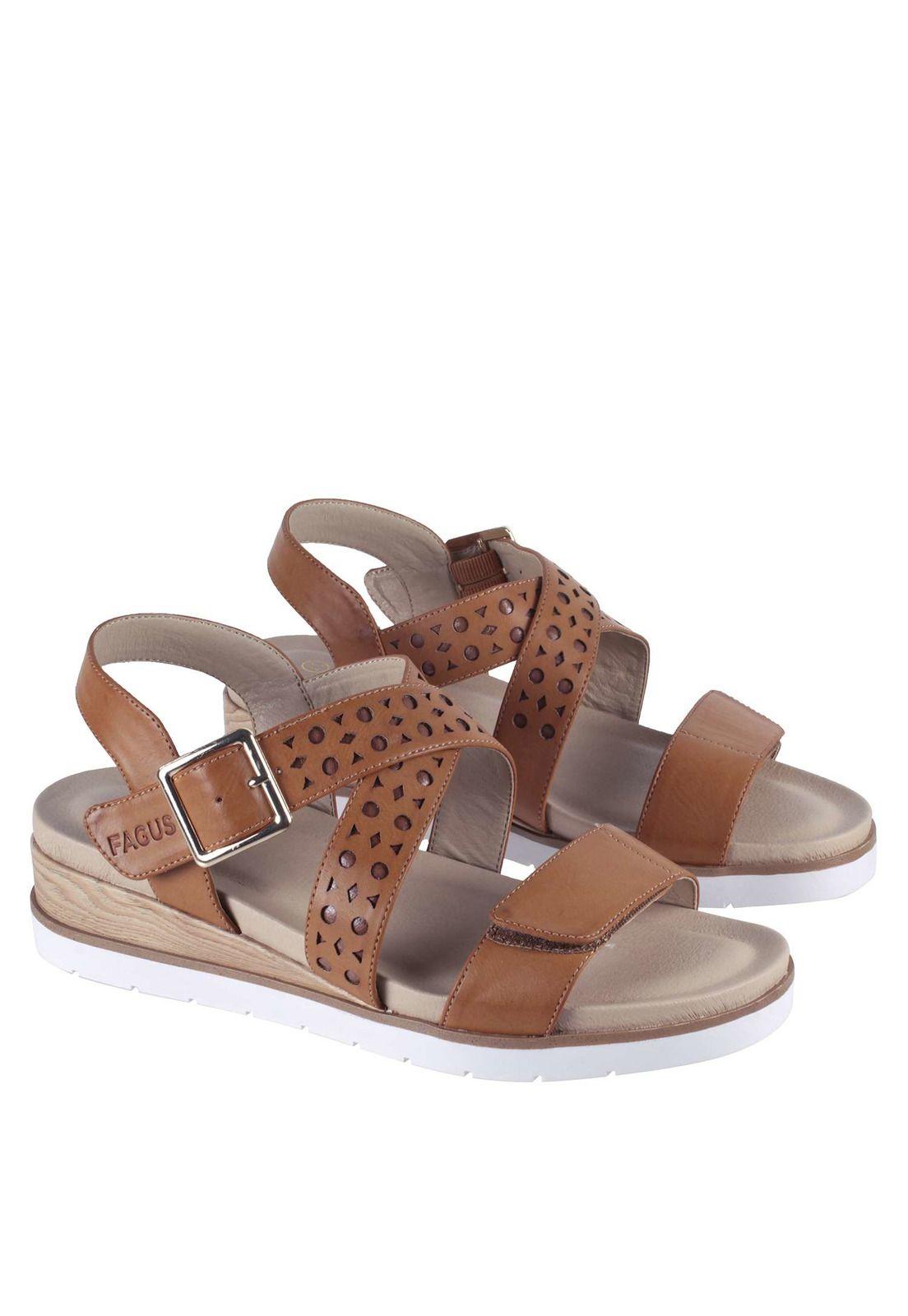 Sandalia Plana Mujer Fagus 4ss8423-6