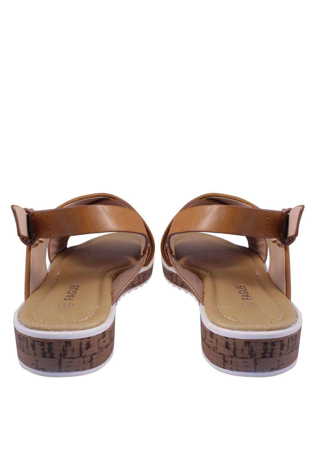 Sandalia Plana Aplicación Crocco 4Ss8521-5