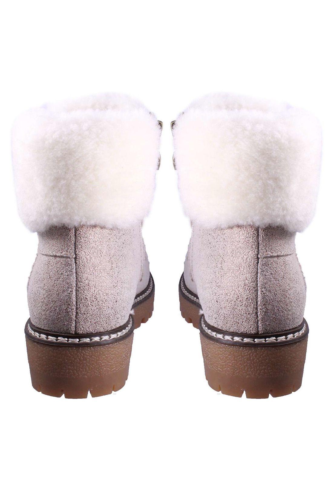 Botín Cuero Aplicación Piel 4Fb6520-5