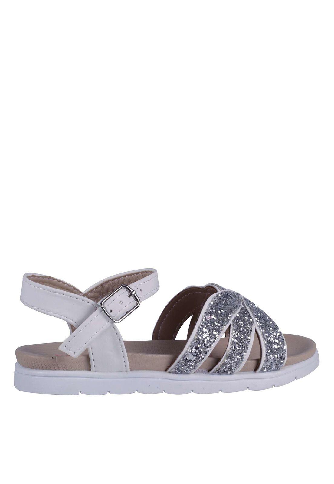 Sandalia Plana con brillos Niña 2Ss3322-2
