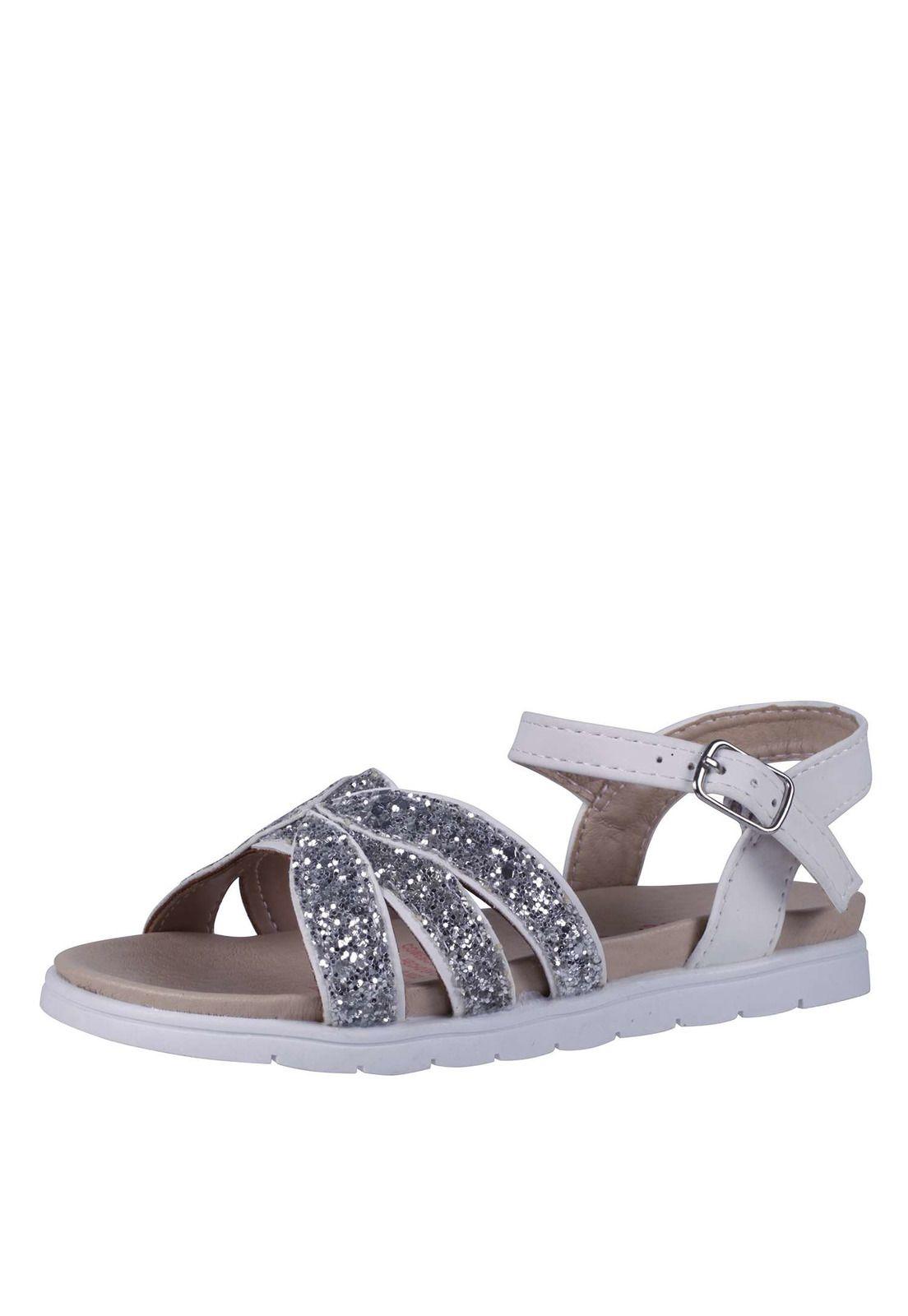 Sandalia Plana con brillos Niña 2Ss3322-6