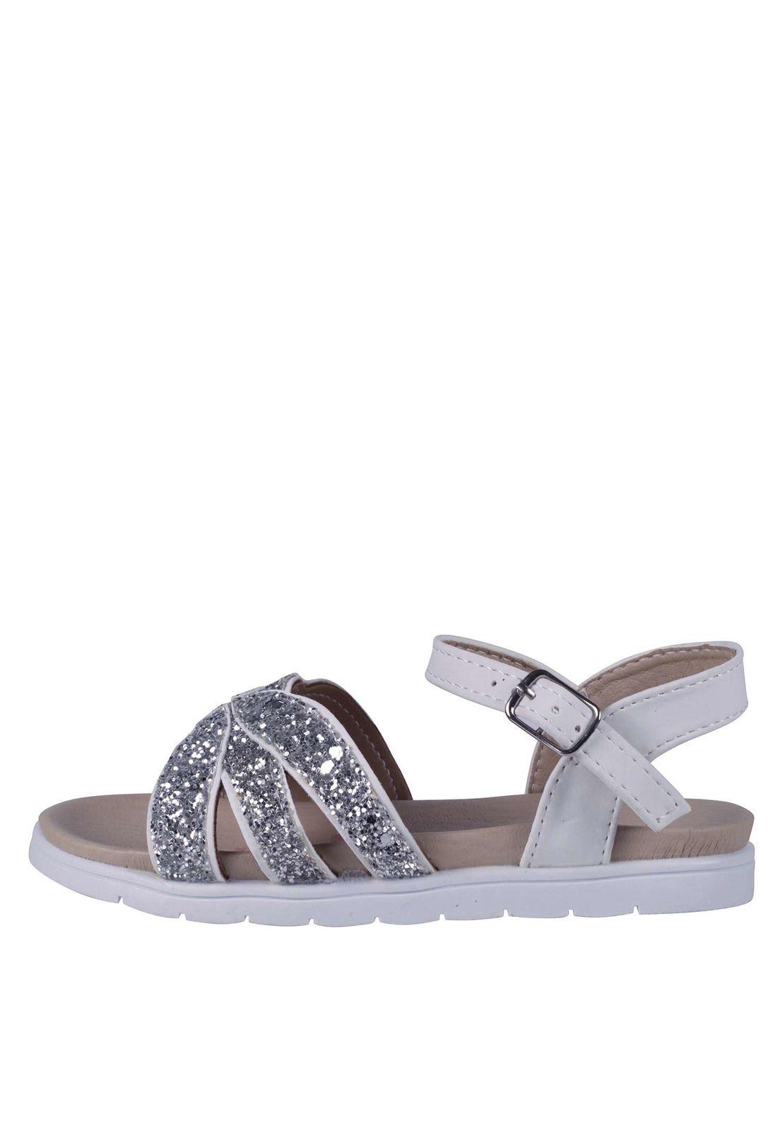 Sandalia Plana con brillos Niña 2Ss3322-7