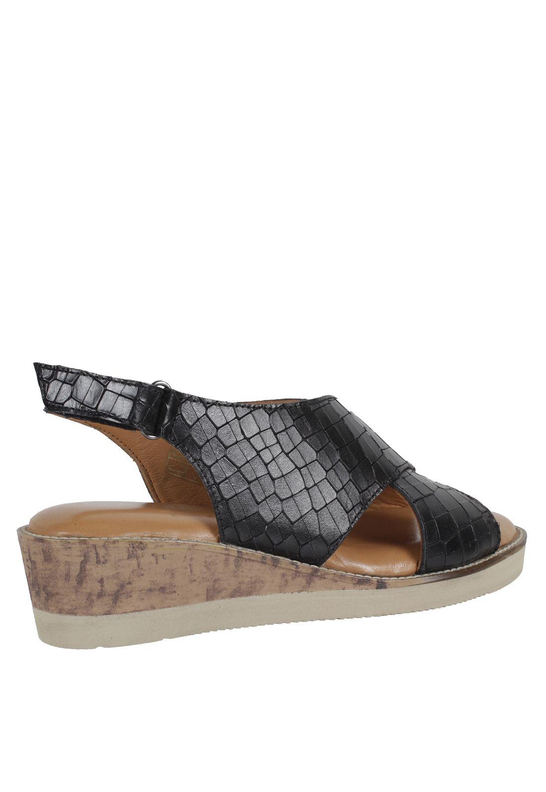 Sandalia Cuero Mujer Fagus 4Ss8723-2