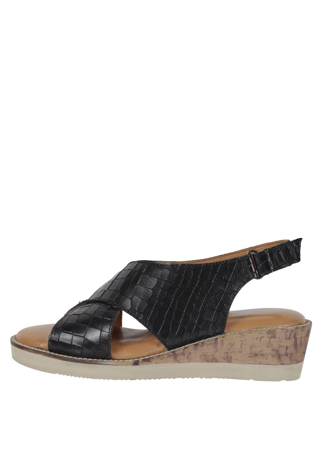 Sandalia Cuero Mujer Fagus 4Ss8723-4