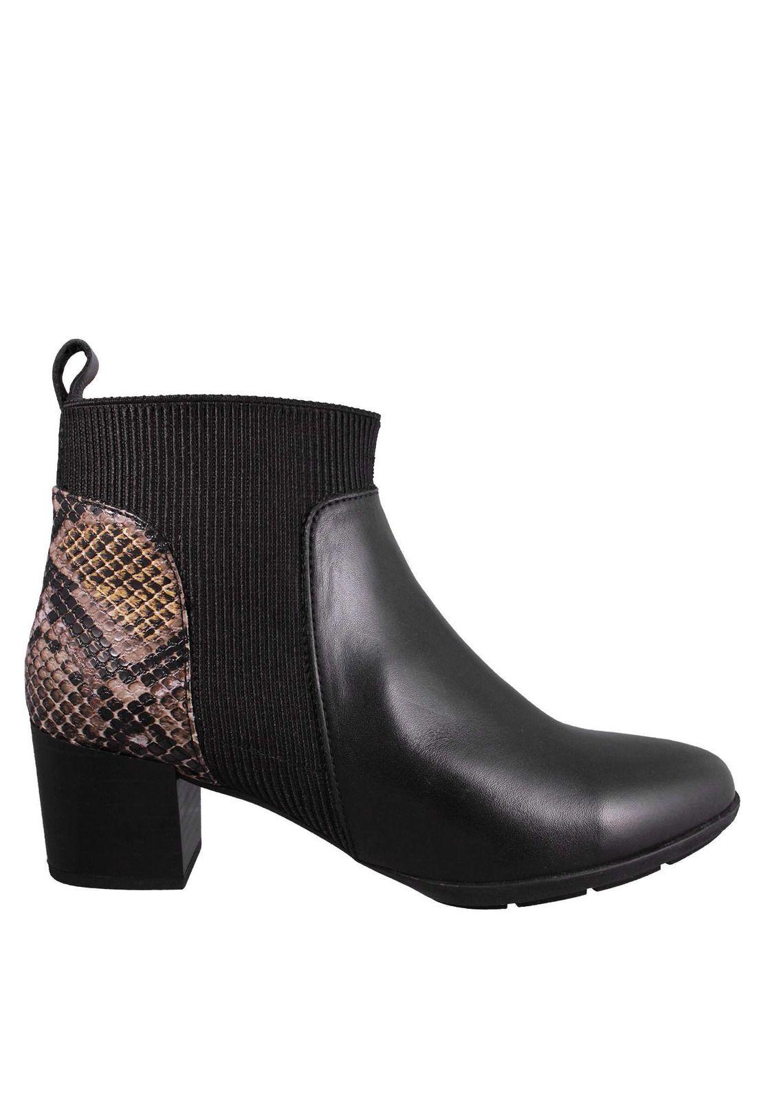 Botín Animal Pint 100% Cuero 4Fb10920-0
