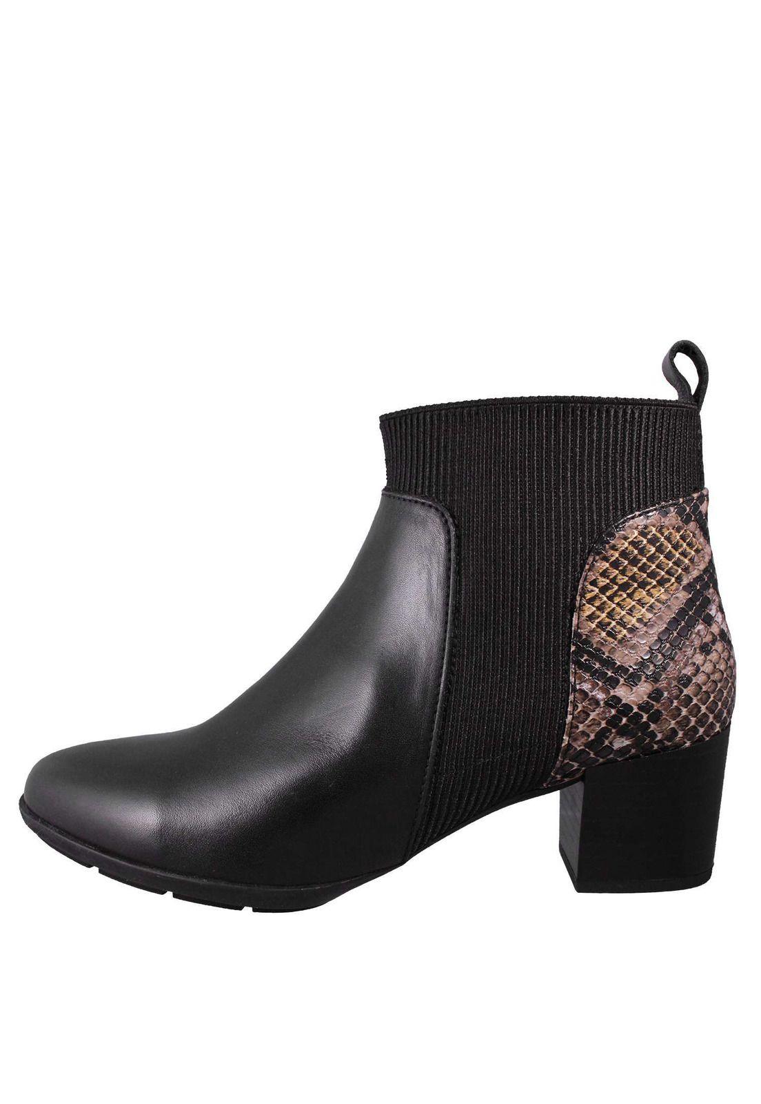 Botín Animal Pint 100% Cuero 4Fb10920-7