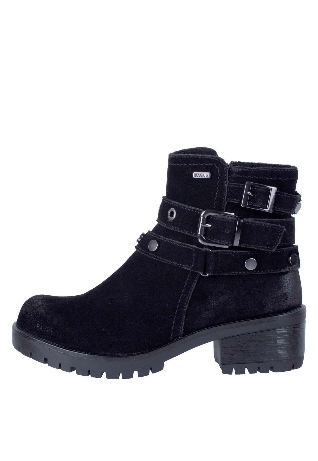Botin Cuero Aplicación Hebilla 4fb8122-5