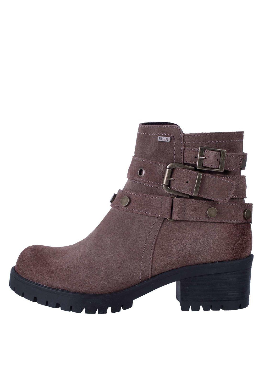 Botin Cuero Aplicación Hebilla 4fb8022-7