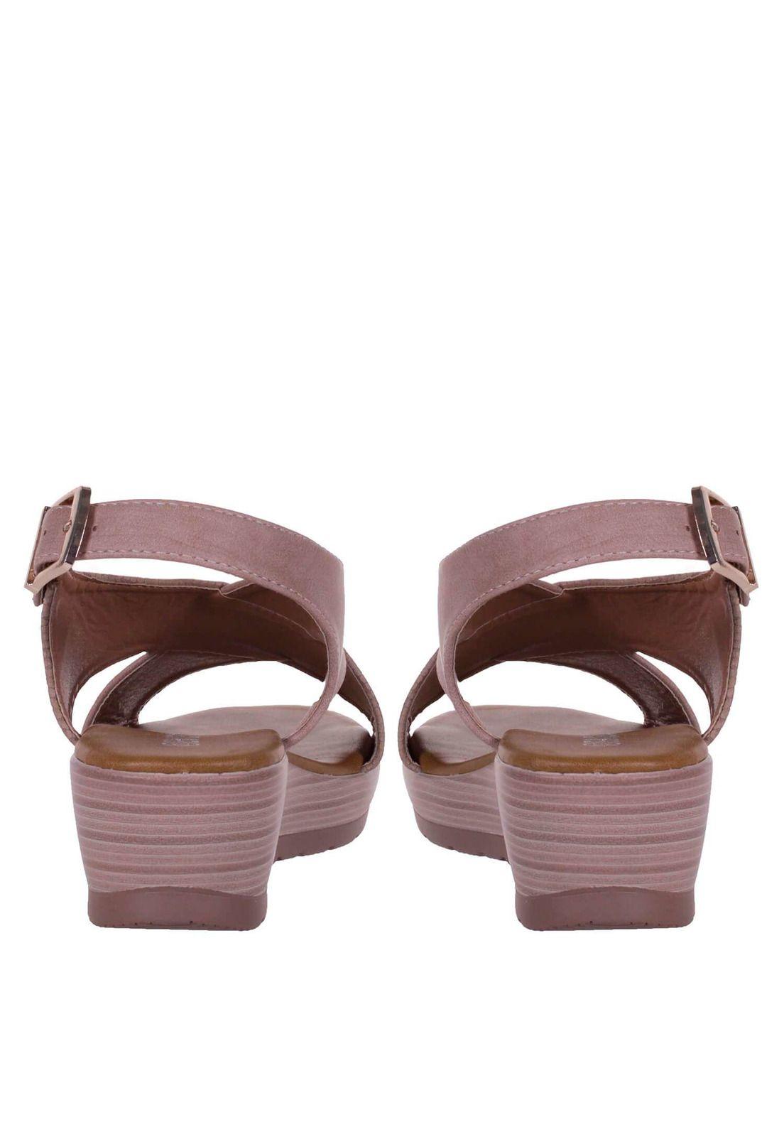 Sandalia Cuña Baja Cruzada 4Ss7922-5