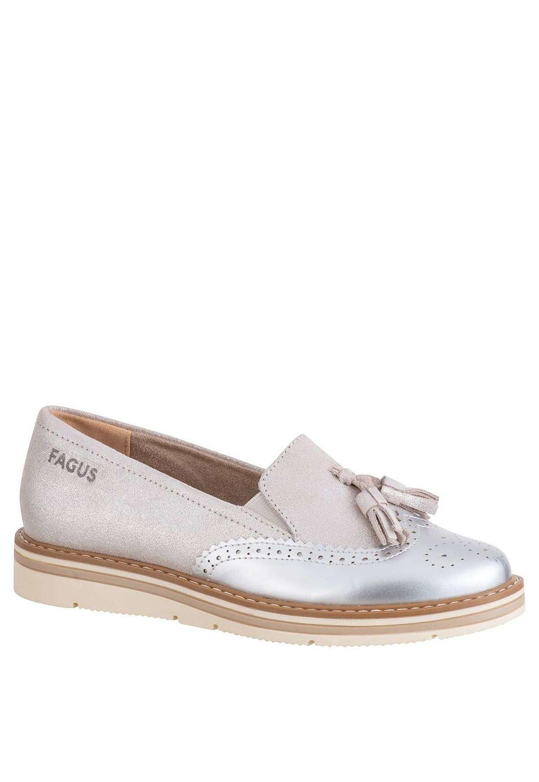 Mocasin Casual Metalizado 4Sz12821-0