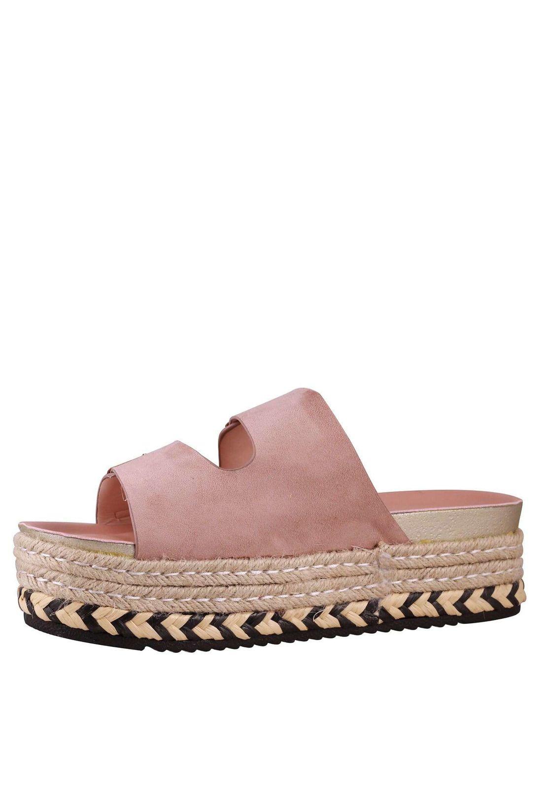 Sandalia Plataforma Diseño Hebillas 4Ss6821-3