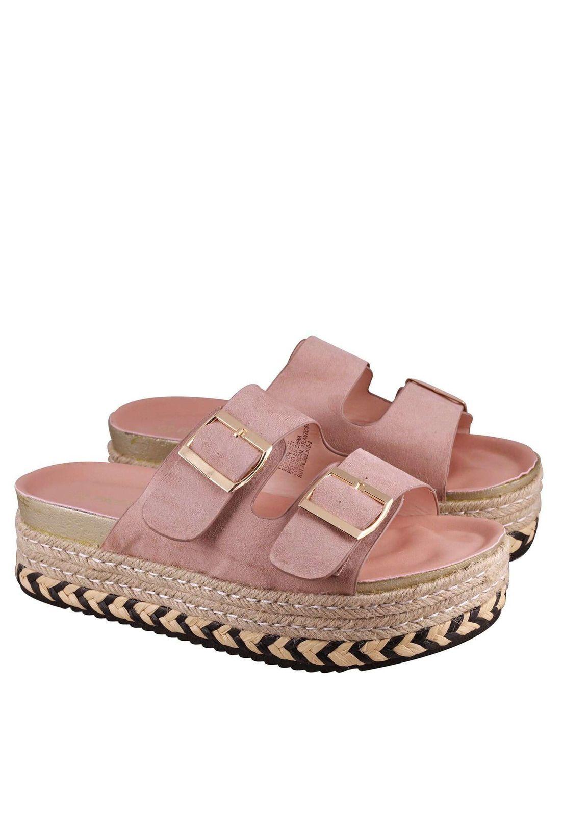 Sandalia Plataforma Diseño Hebillas 4Ss6821-4