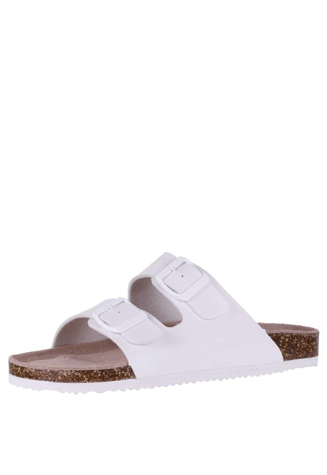 Sandalia Plana Con Hebillas 4Ss14722-7