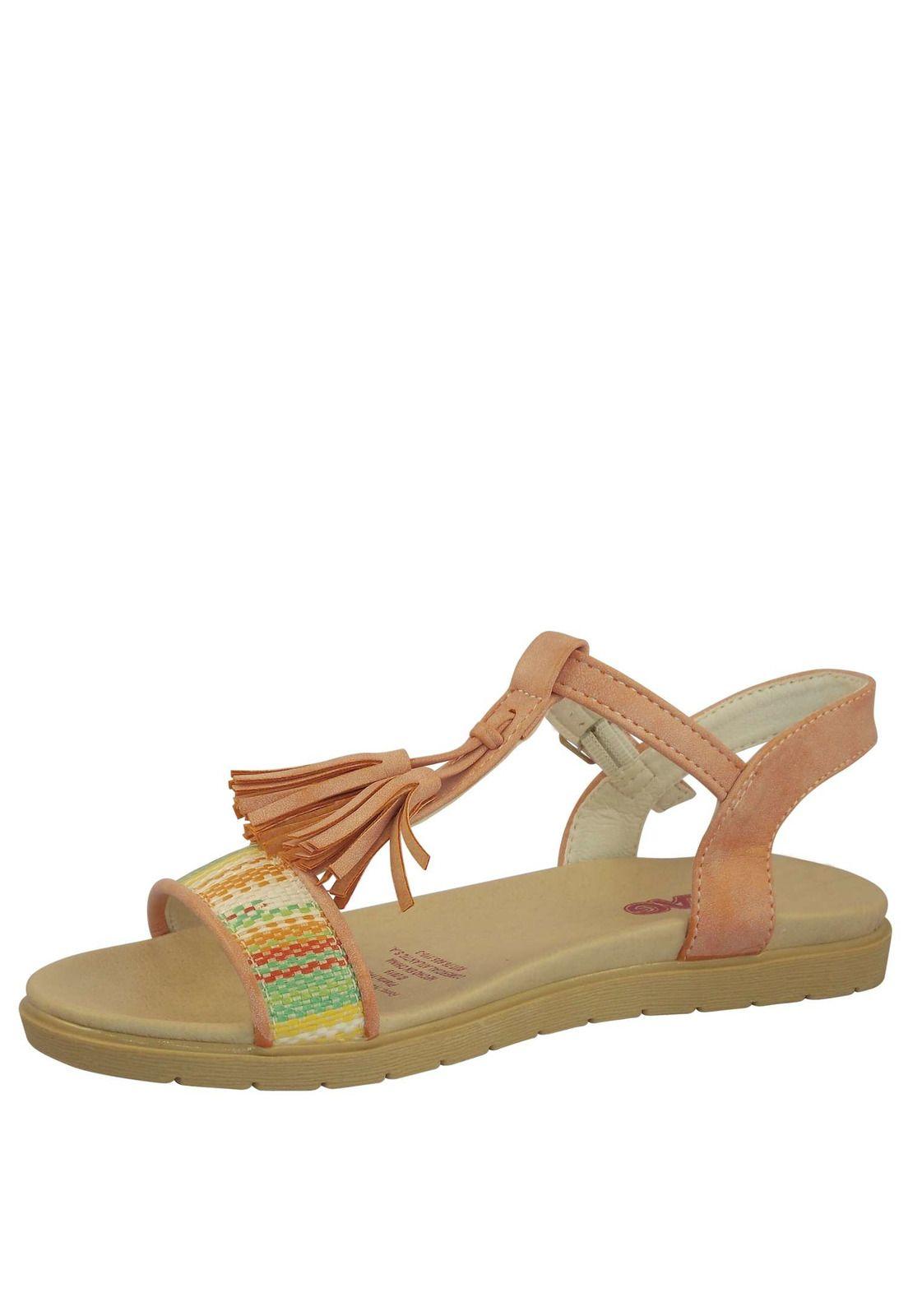 Sandalia Niña Naranja 2Ss5819-4