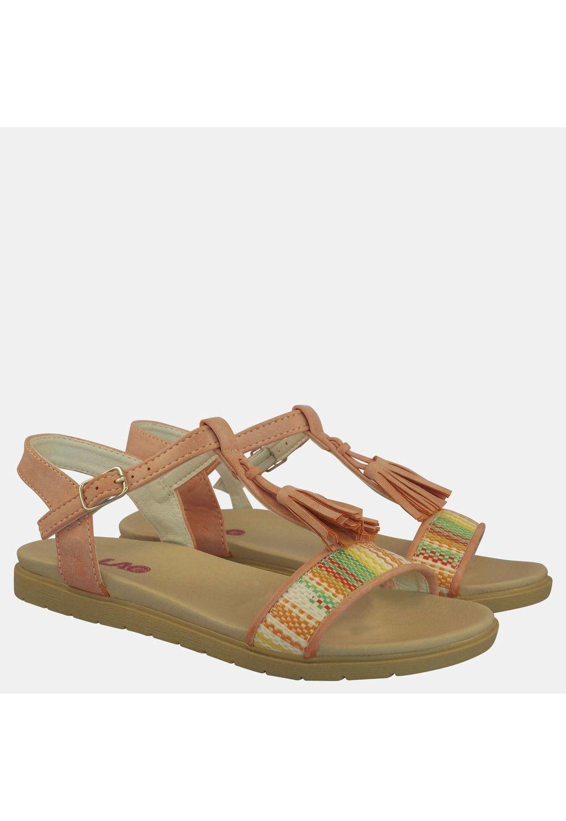 Sandalia Niña Naranja 2Ss5819-7