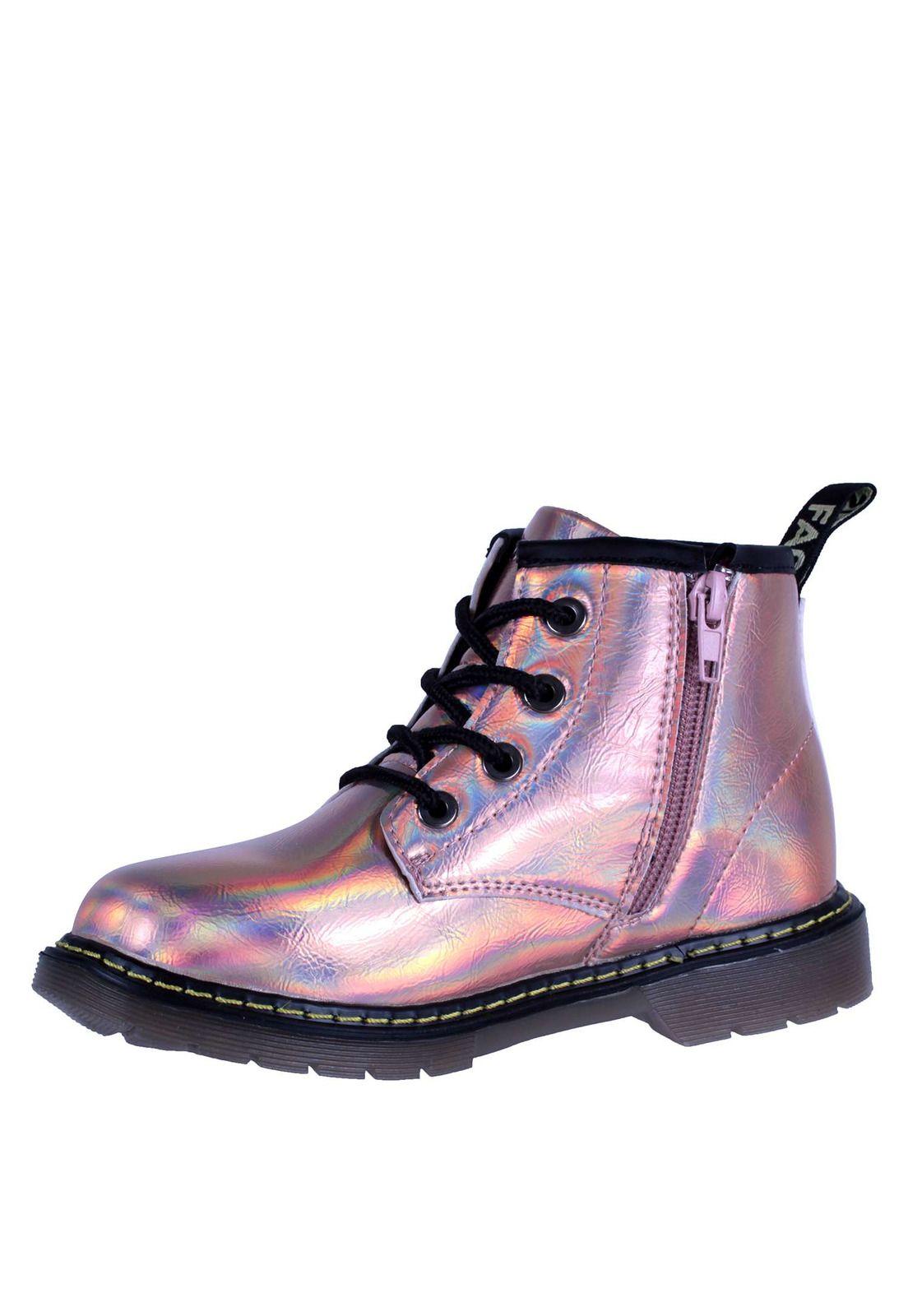 Botín Metalizado Niña 2fb8122-3