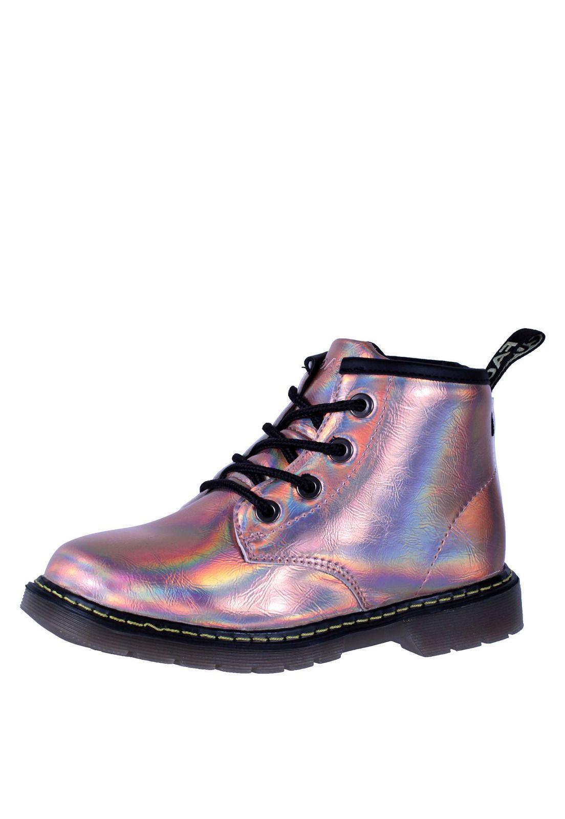 Botín Metalizado Niña 2fb8122-4