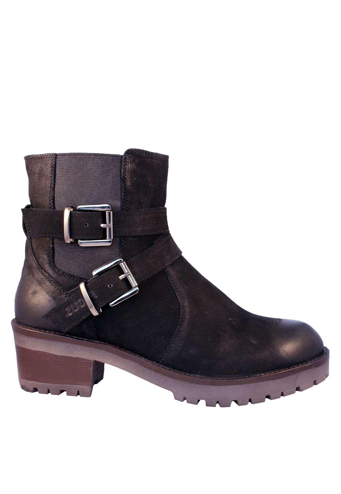 Botin Cuero Aplicación Hebillas 4fb5418-0