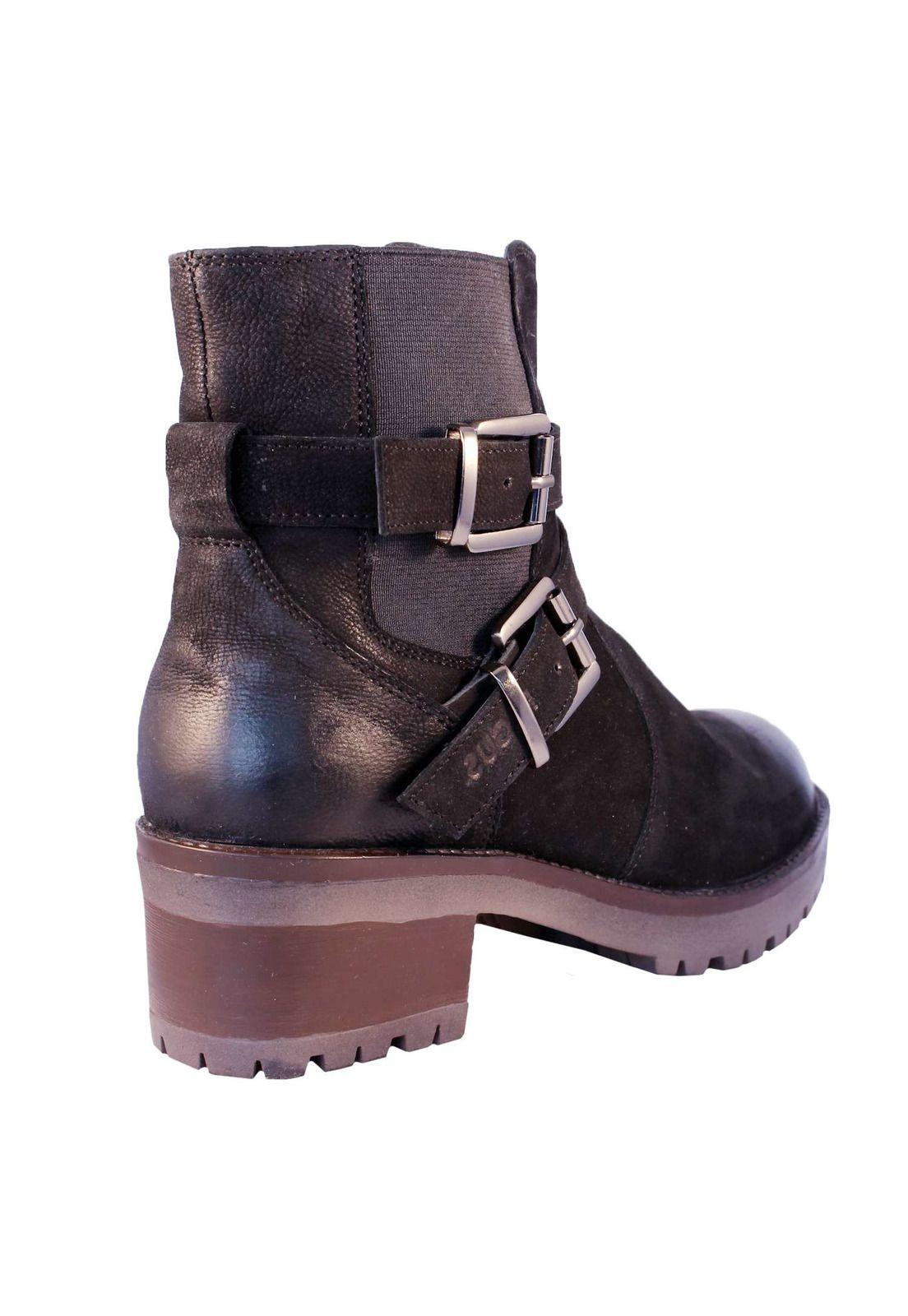 Botin Cuero Aplicación Hebillas 4fb5418-2