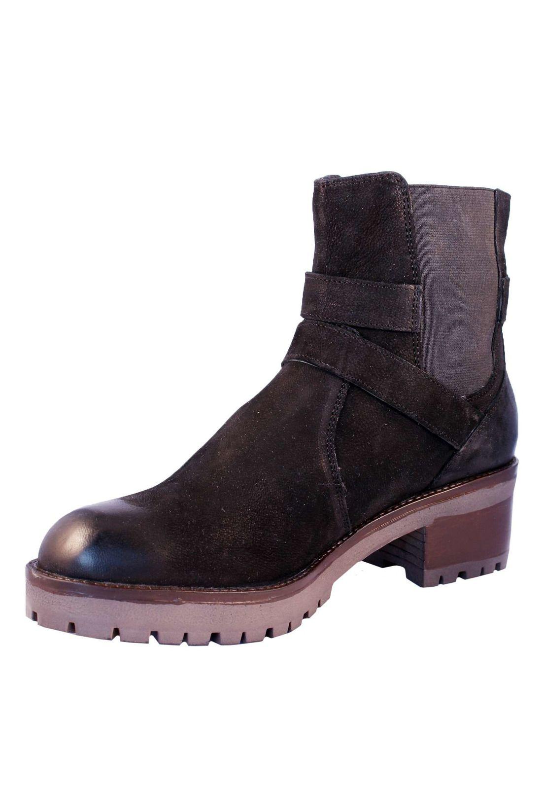 Botin Cuero Aplicación Hebillas 4fb5418-4