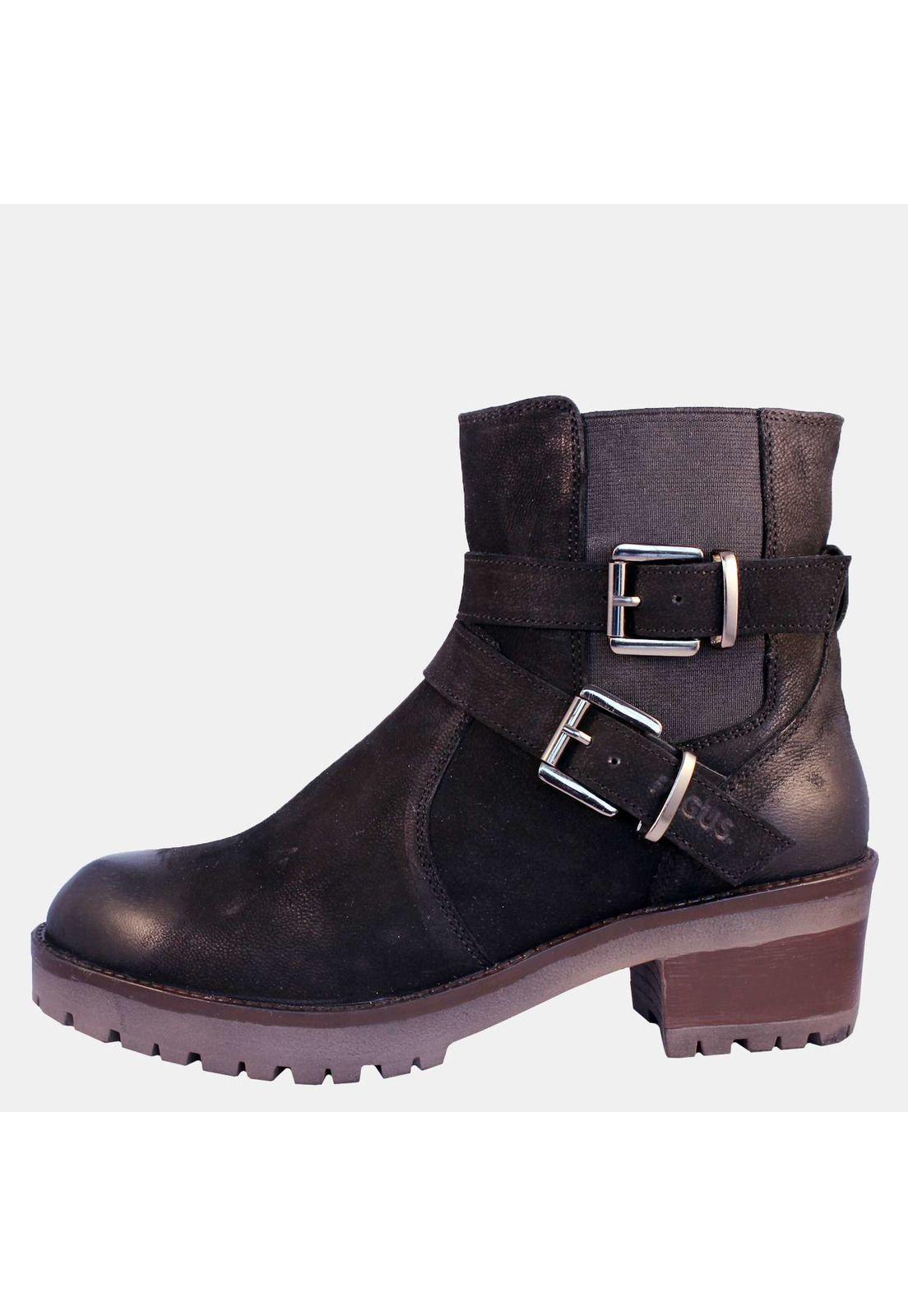 Botin Cuero Aplicación Hebillas 4fb5418-5