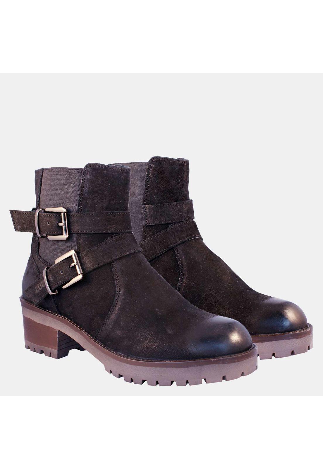 Botin Cuero Aplicación Hebillas 4fb5418-6