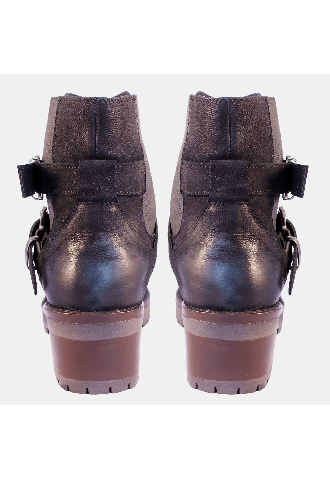 Botin Cuero Aplicación Hebillas 4fb5418-7