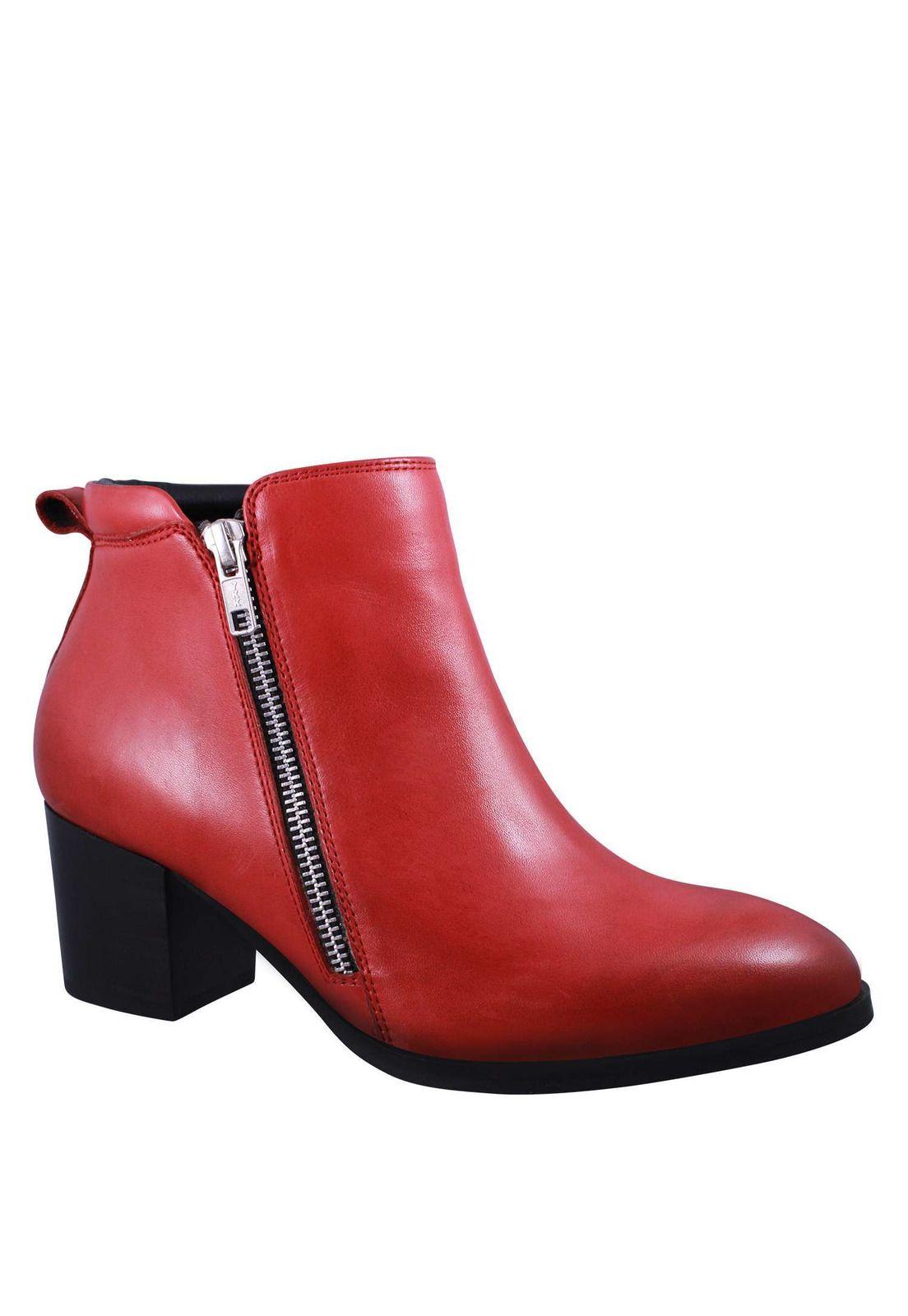 Botín 100% Cuero Tacon 4Fb10420-1