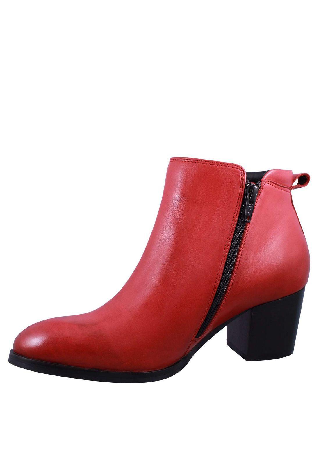 Botín 100% Cuero Tacon 4Fb10420-3