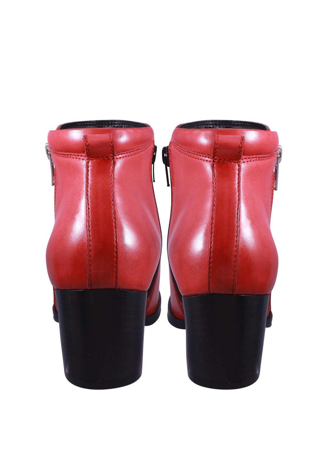 Botín 100% Cuero Tacon 4Fb10420-4