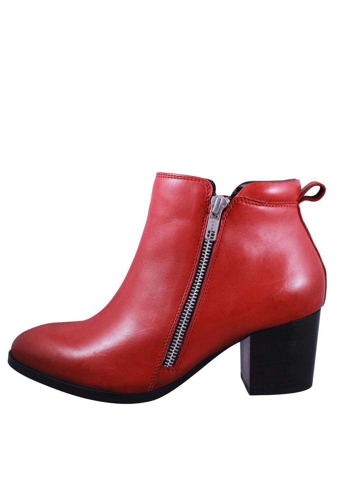 Botín 100% Cuero Tacon 4Fb10420-6