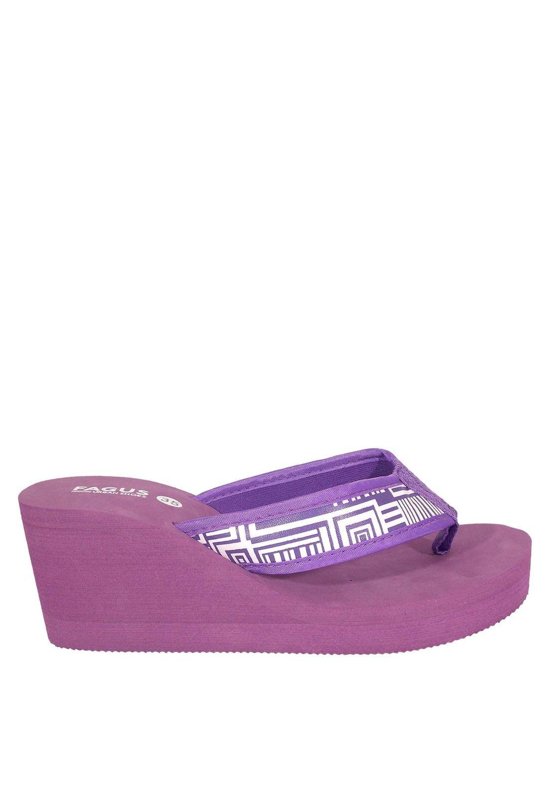 Playera Plataforma Lila 6Sp6418-0