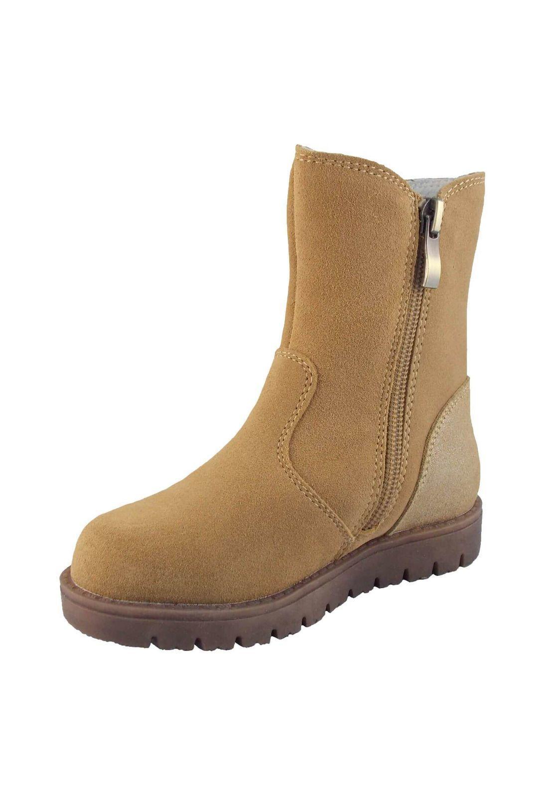 Bota Plana Niña Cuero 1Fb3718-3