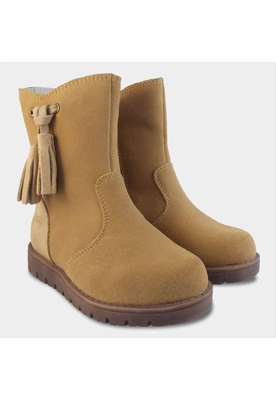 Bota Plana Niña Cuero 1Fb3718-5