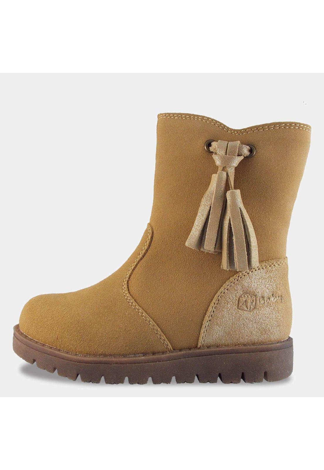 Bota Plana Niña Cuero 1Fb3718-7