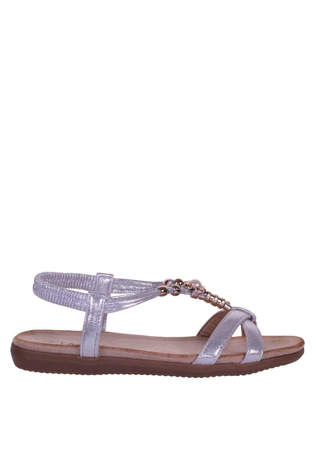 Sandalia Etnica Plana 4Ss14322-0