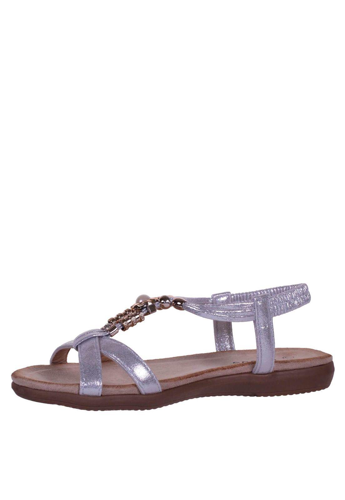 Sandalia Etnica Plana 4Ss14322-3