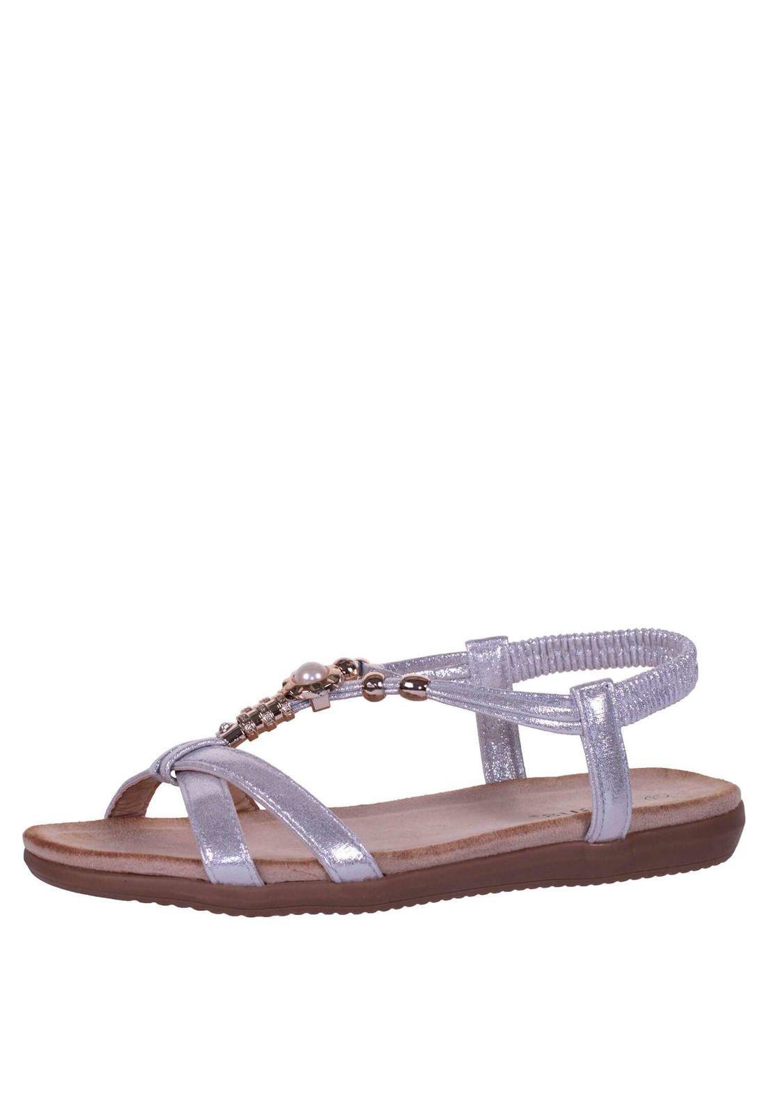 Sandalia Etnica Plana 4Ss14322-5