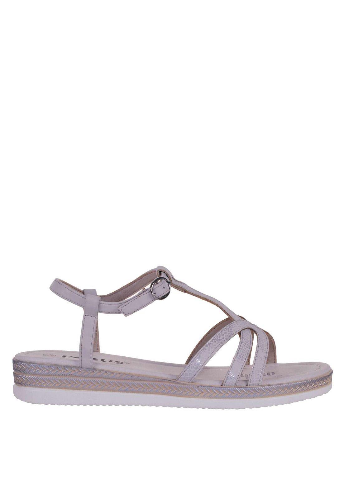 Sandalia Plana Metalizada 4Ss13622-0