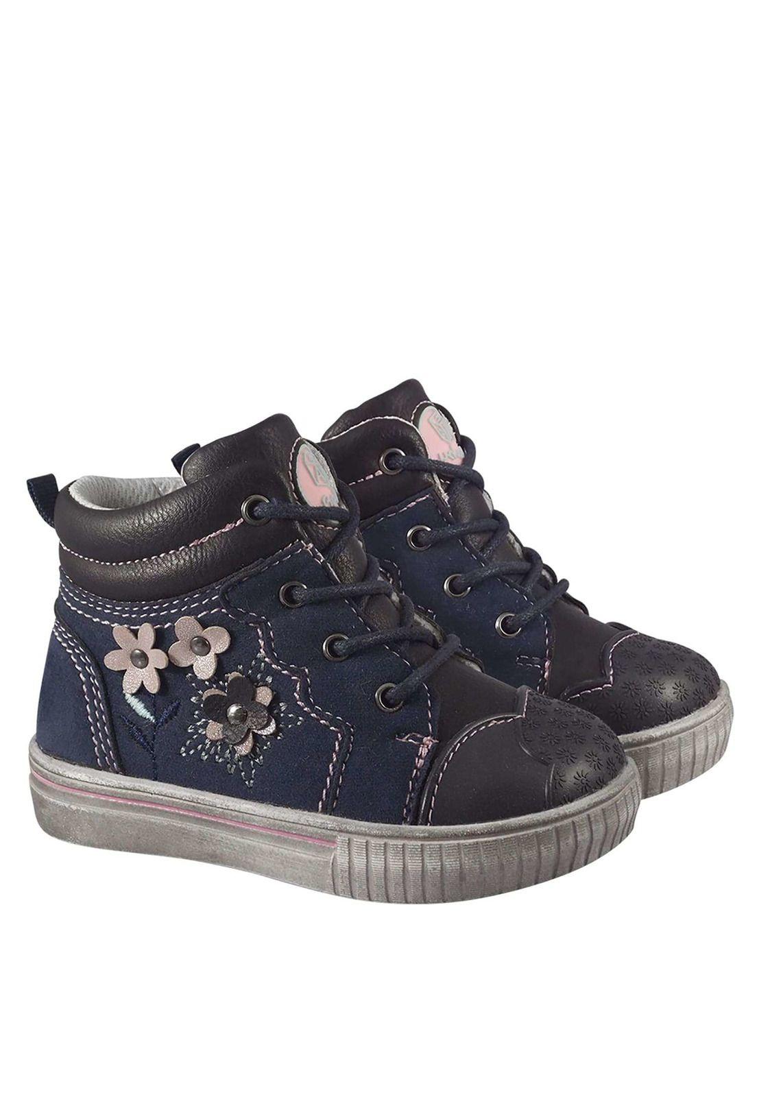 Botin Niña Flores 1Fb0619-3