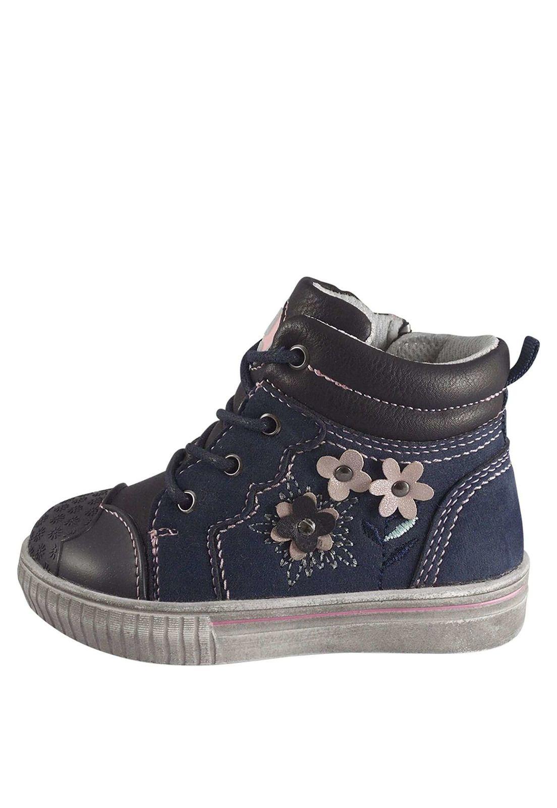 Botin Niña Flores 1Fb0619-7