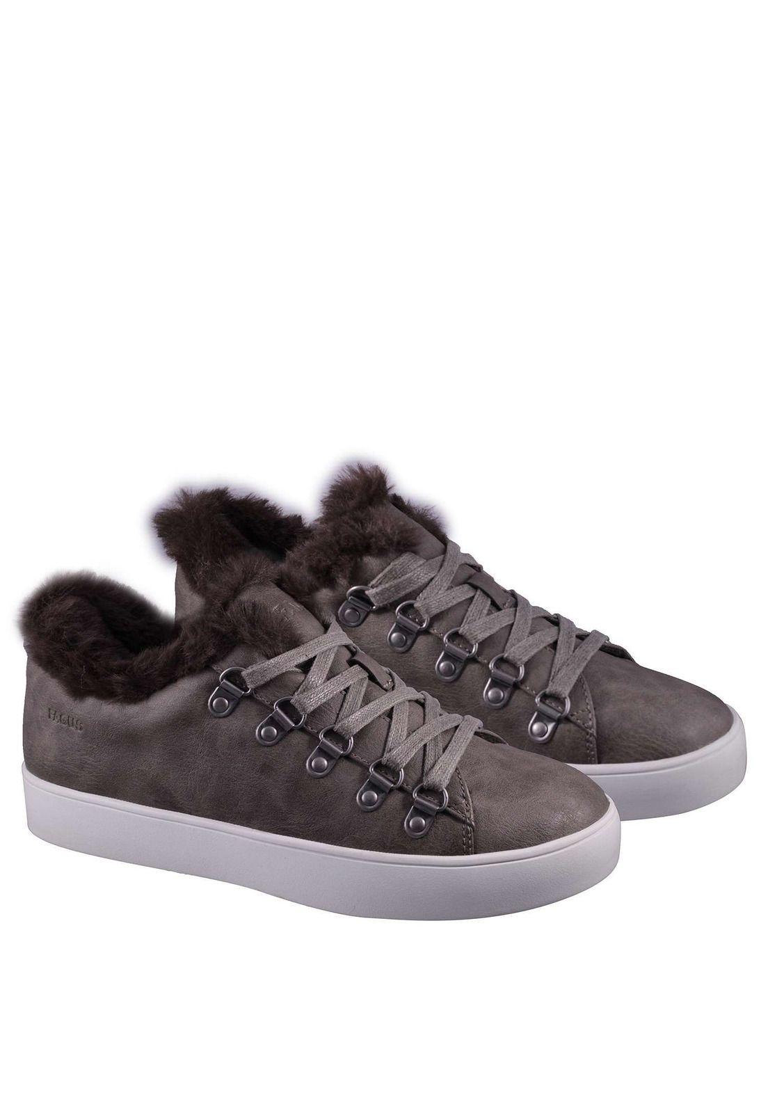 Zapatilla Urbana Aplicación Piel 4Fz1320-4