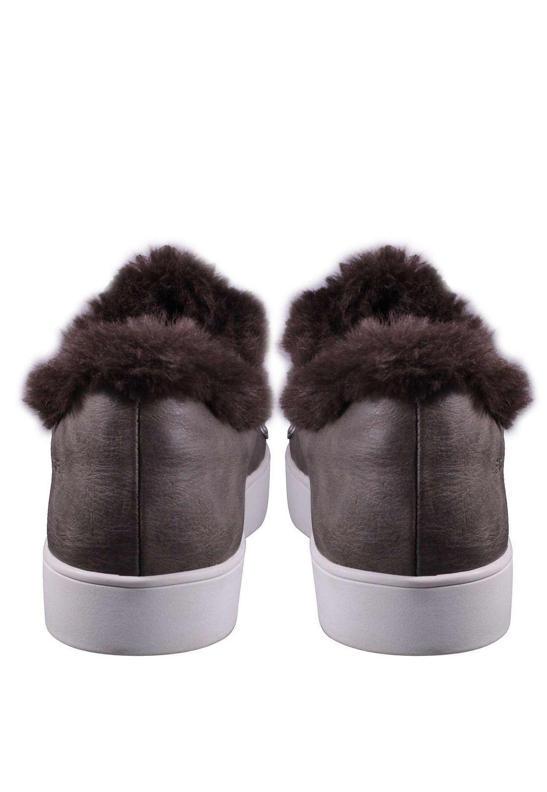 Zapatilla Urbana Aplicación Piel 4Fz1320-5