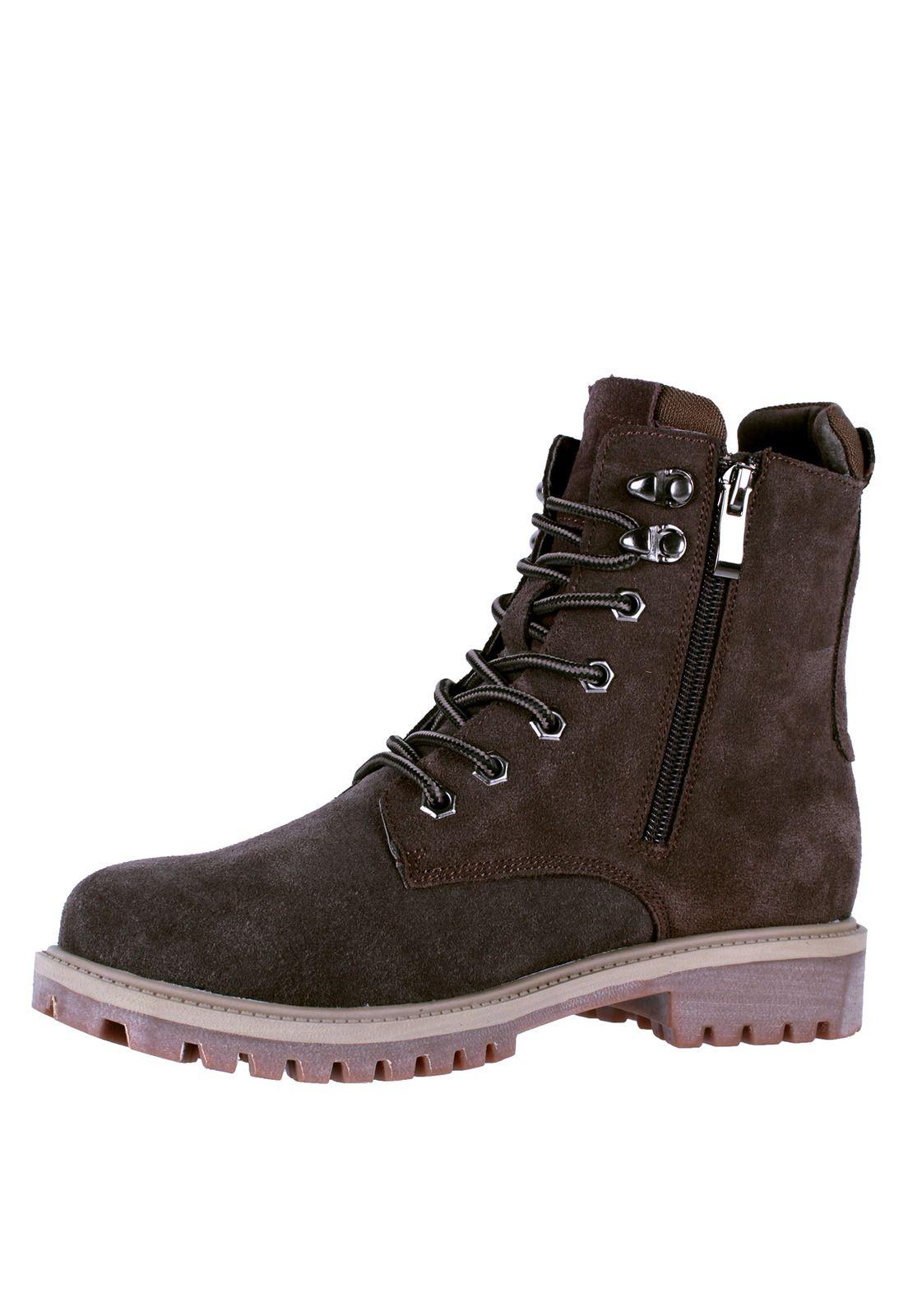 Botin Estilo Militar Cuero 4fb9422-3