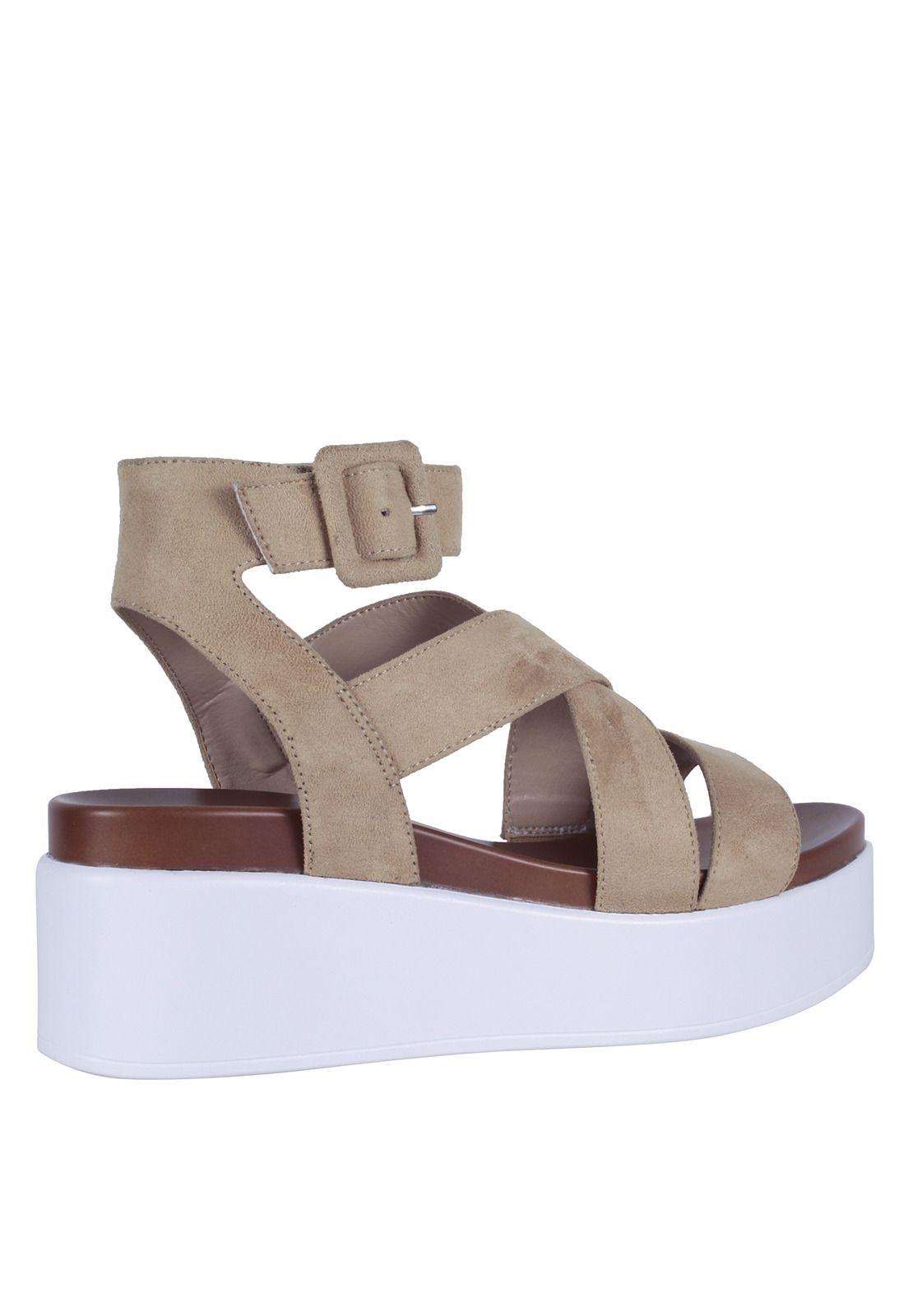 Sandalia Taco Plataforma Mujer Fagus 4ss10323-3